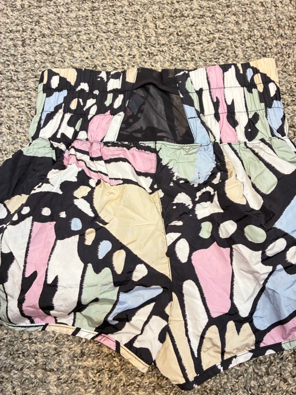 Free People Movement Way Home Butterfly Print Shorts - Picture 7 of 12